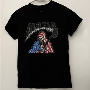 JPeg Mafia JPEGMafia Patriotic Grim Reaper T-Shirt Alternative Rap Hip Hop